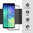 Mocolo Full Coverage Tempered Glass Screen Protector for Samsung Galaxy S10e - Black